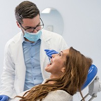 St. Albans patient at routine dental visit