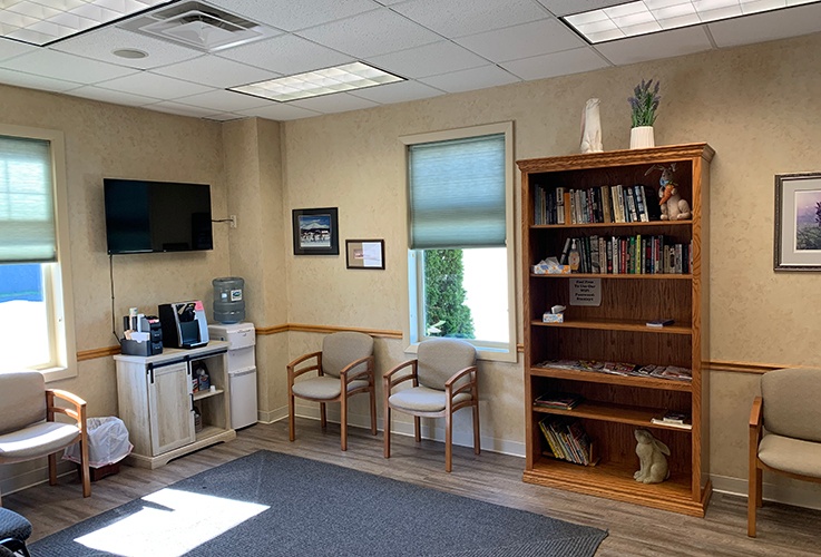 Dental waiting area