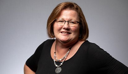 Office manager Jo Anne