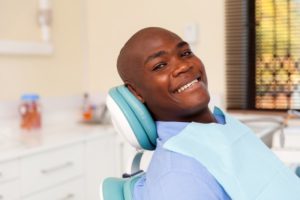 Smiling man with dental implants in St. Albans