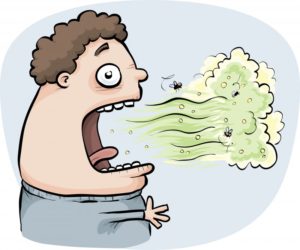 bad breath illustration