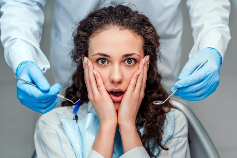 Dental patient.