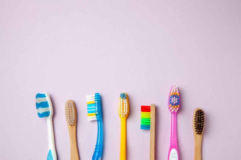 Toothbrushes from a dentist in St. Albans